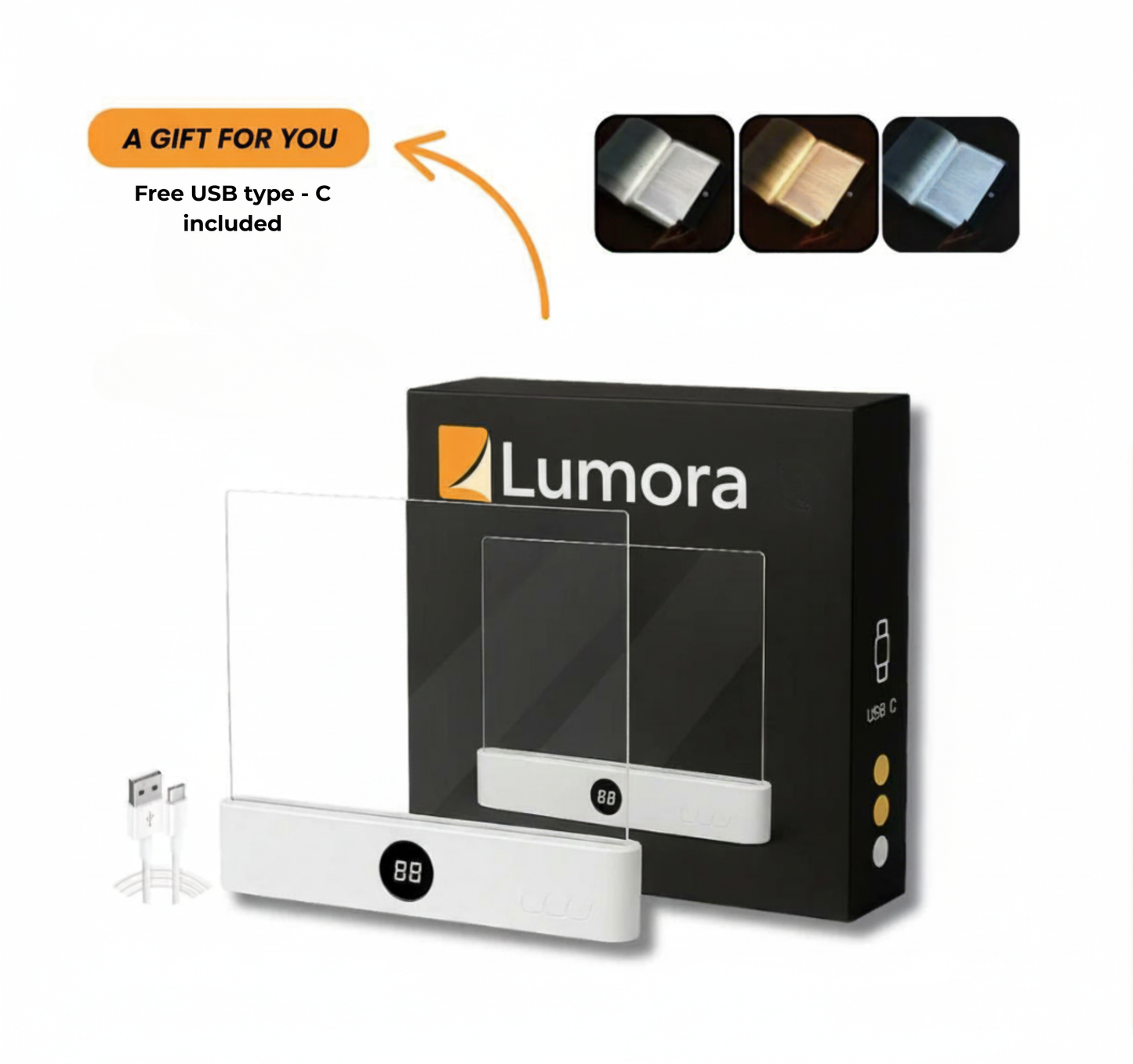 Lumora – La Luz LED Inteligente para Libros