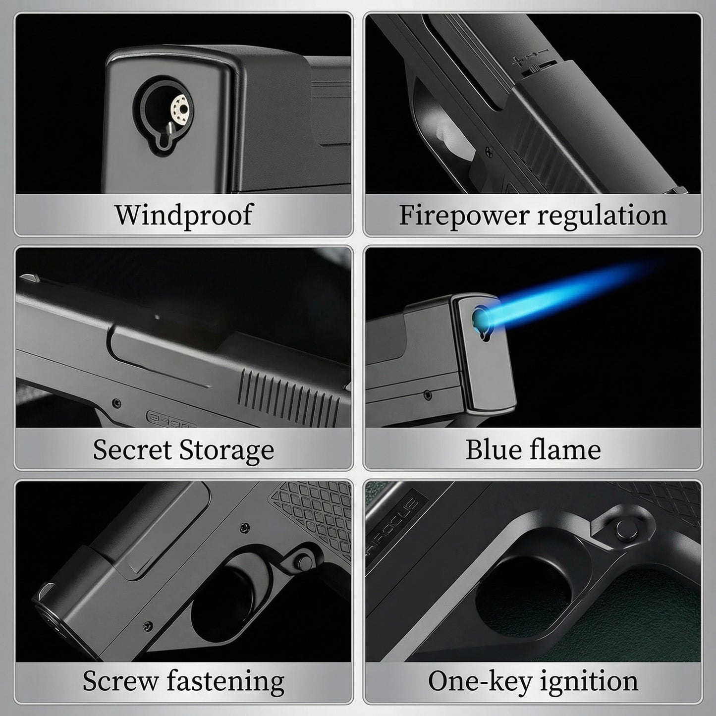 TactiFlame™ Jet Lighter