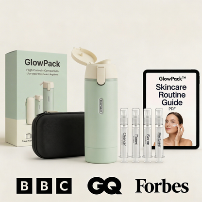 GlowPack™ 4-in-1 travel liquid dispenser
