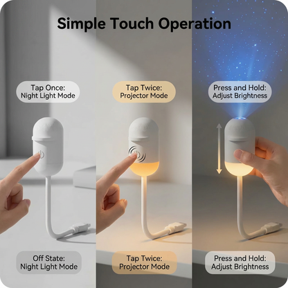 VeluraLight™ – The Galaxy Aura Projector