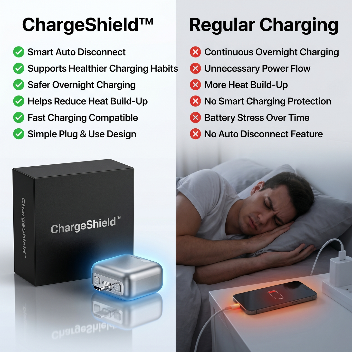 ChargeShield™ –Smart Auto Disconnect