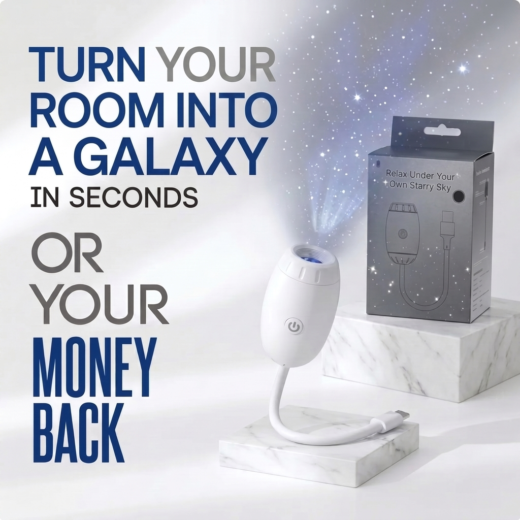 VeluraLight™ – The Galaxy Aura Projector